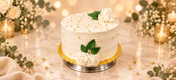 Foto: Branco com Rosas